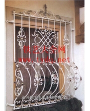 Wrought iron window